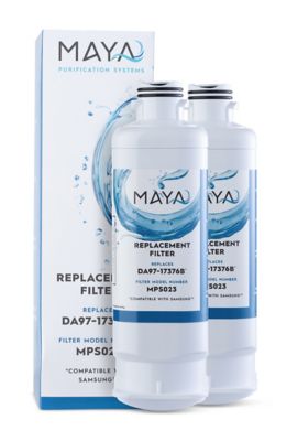 MAYA DA97-17376B Water Filter Replacement Compatible With: Samsung HAF-QIN RF23M8070Sr HAF-QIN/Exp DA97-08006C 2 pk., MPS223