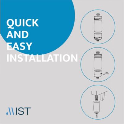 Image showing  Replacement Shower Filter Cartridge for MSS084 Shower Filter 8 Stage Filtration System, 3 pk., MSC384