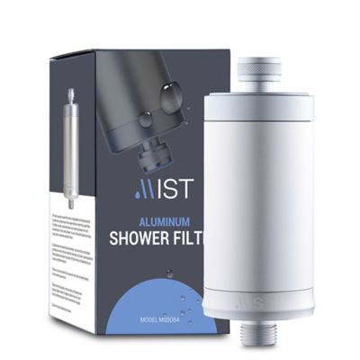 Mist Aluminum Shower Filter 8 Stage Filtration System Effectively Removes Chlorine and Bad Odor Easy Install, MSS084