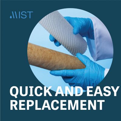 Image showing  Replacement Filter for Faucet Mounted Filtration Systems Replaces Mist Mfs094 Mfs095 3 pk., RFMFS395,