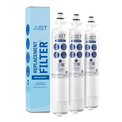 Mist Rpwf Replacement for Ge Rpwf Rwf1063 Rwf3600A Wsg-4 Dwf-36 R-3600 Mpf15350 Refrigerator Water Filter 3 pk., CWMF333