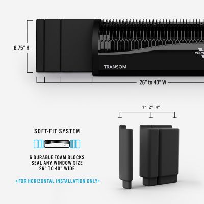 Image showing  Transom Window Fan, FA1-0136-06