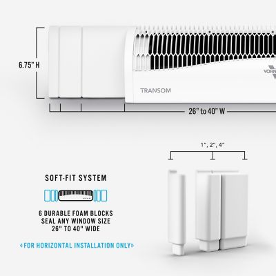 Image showing  Transom Window Fan, 1,315 CFM