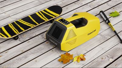 Image showing 6 th EnjoyCool 24V Outdoor Portable Air Conditioner, 43 sq. ft., 2,380 BTU, Yellow, LFL-AC-YELLOW