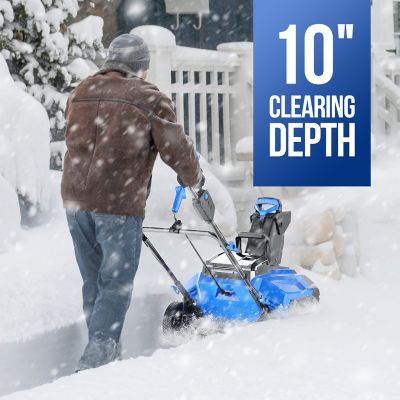 Image showing  20 in. 40V Single-Stage Cordless Snow Blower, Battery and Charger Included