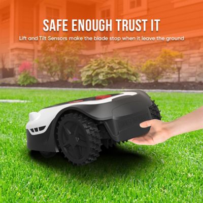 Image showing 5 th SUNSEEKER 8.7 in. L Robotic Lawn Mower for Less Than 1 Acre Lawns