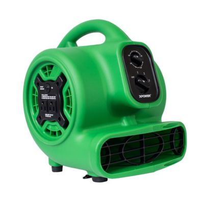 XPOWER 926 Cfm Fan with Outlets & Timer