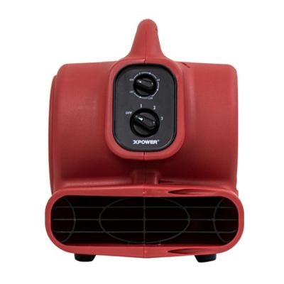 Image showing  13.3 in. Indoor/Outdoor Fan with Outlets and Timer, 927 CFM