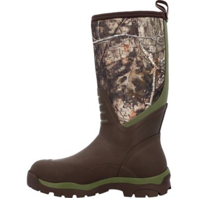 Image showing  Men's Pathfinder Moc Camo Waterproof Hunting Boots, 15 in.
