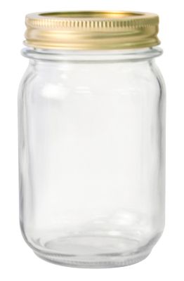 Anchor Hocking 12 Pack 1 Pint Canning Jar, HCT1216-G