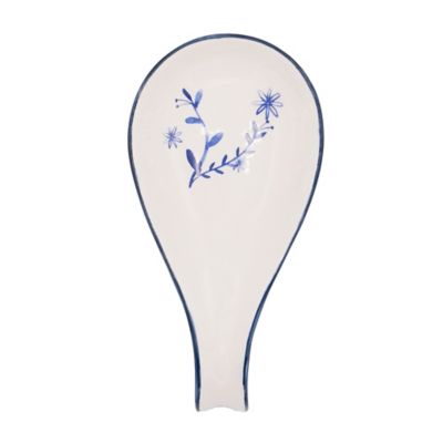 Red Shed Floral Spoon Rest