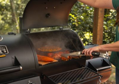 Image showing 5 th Oklahoma Joe's 3-Burner Canyon Propane Gas and Charcoal Combination Grill, Black