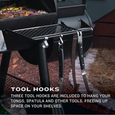 Image showing 6 th Oklahoma Joe's 3-Burner Canyon Propane Gas and Charcoal Combination Grill, Black