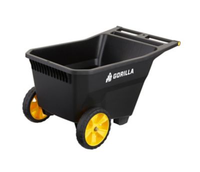 Gorilla Carts 10 cu. ft. Poly Yard Cart, GCY-100 at Tractor Supply Co.