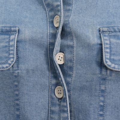 Image showing 5 th Ridgecut Women's Flex Denim Long-Sleeve Work Shirt