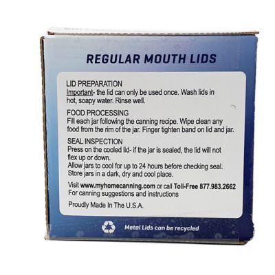 Image showing  Regular Mouth Canning Lids, 12 ct.