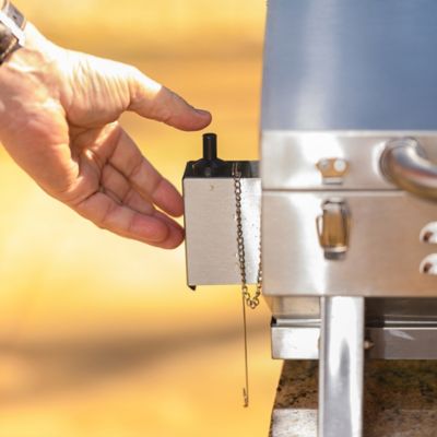 Image showing  2-Burner Tabletop Propane Gas Grill, Silver