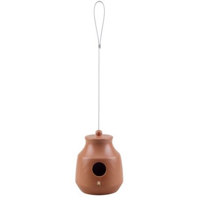 Royal Wing Perch Hopper Bird House, 6.93 in. x 5.55 in. x 7 in.