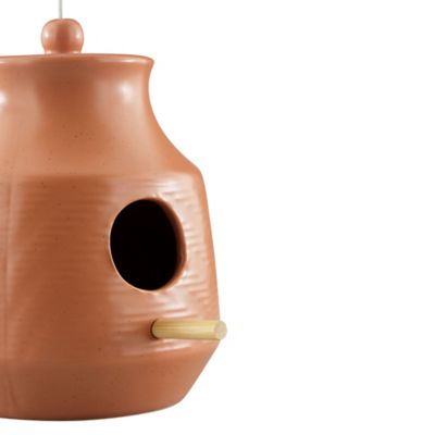 Image showing  Perch Hopper Bird House, 6.93 in. x 5.55 in. x 7 in.