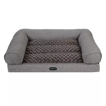 Beautyrest Luxe Lounger Pet Bed Bolster Dog Beds