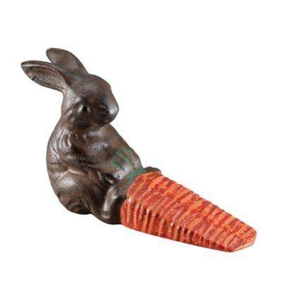 Red Shed Cast Iron Rabbit Door Stop