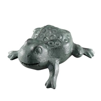 Red Shed Cast-Iron Frog Key Hider