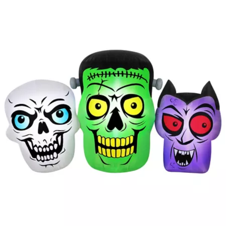 Occasions Limited Airflowz Inflatable Monster Trio Halloween Inflatables