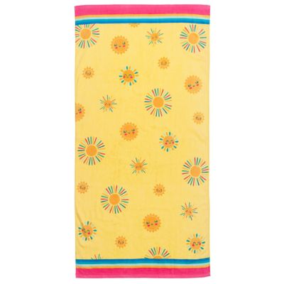 Stephen Joseph Beach and Bath Towel Sunshine