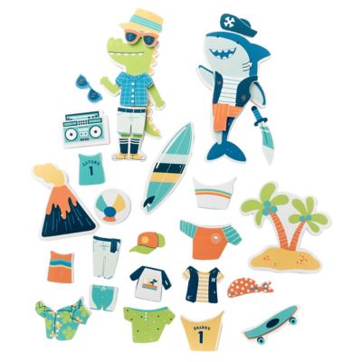 Stephen Joseph Dress-Up Bath Toy Shark/Dino