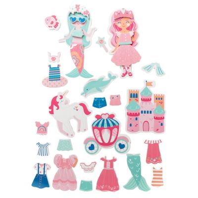 Stephen Joseph Dress-Up Bath Toy Girl/Mermaid, SJ1255G01