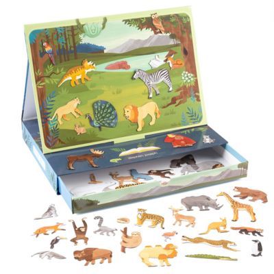 Stephen Joseph Magnetic Scene with Drawer Zoo, SJ126334
