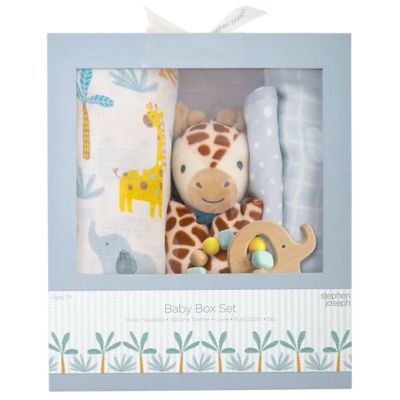 Stephen Joseph Zoo Baby Gift Box Set