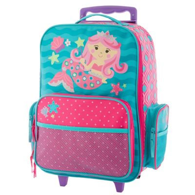 Stephen Joseph Classic Rolling Luggage Mermaid, SJ800128