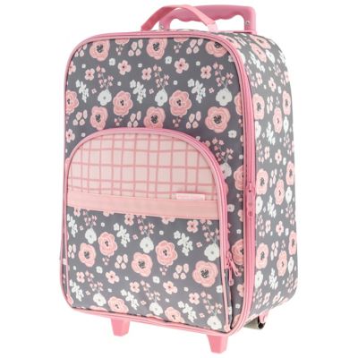 Stephen Joseph All Over Print Luggage Charcoal Flower, SJ800345