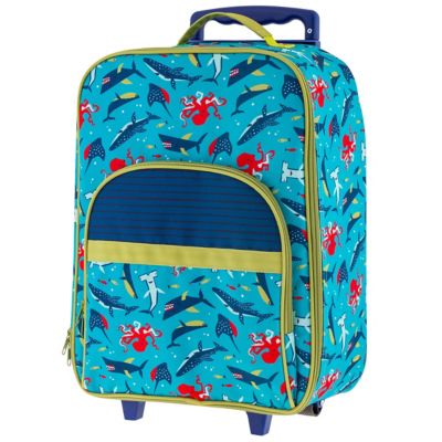Stephen Joseph All Over Print Rolling Luggage Shark, SJ800380