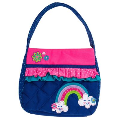Stephen Joseph Quilted Purse Rainbow