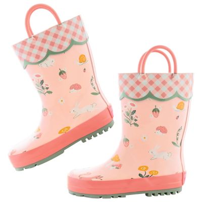 Stephen Joseph Rain Boots Strawberry Fields