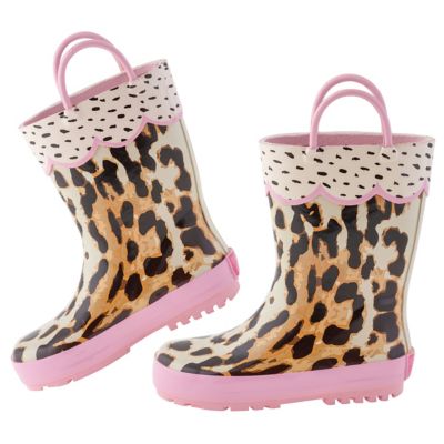 Stephen Joseph Rain Boots Leopard