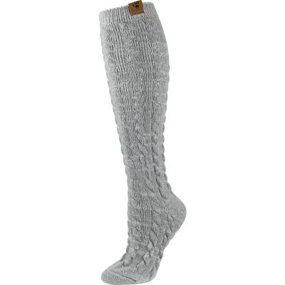 Bearpaw Women's Knee High Chunky Cable Socks, 06LXC78321