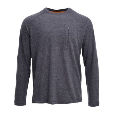 Ridgecut Men's Active Long-Sleeve Pullover T-Shirt