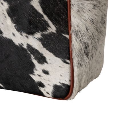 Image showing  Hair On Hide Cow Leather Crossbody Bag