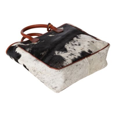Image showing 6 th Huntley Equestrian Hair On Hide Cow Leather Crossbody Bag