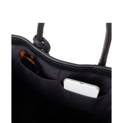 Image showing 5 th Huntley Equestrian Leopard Hair On Hide Tote Handbag