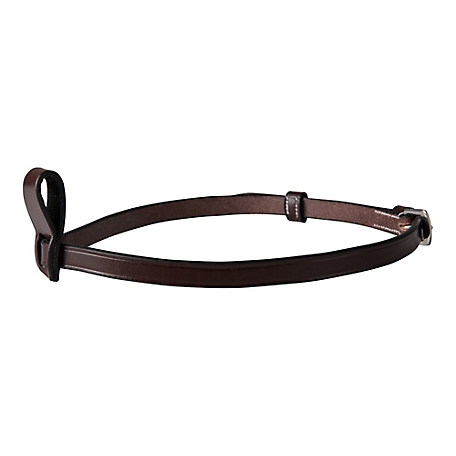 Huntley Equestrian Flash Leather Loop Bridle Noseband Attachment
