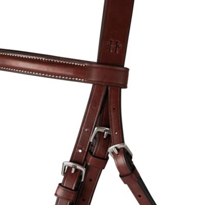Image showing  Fancy Stitched Full Schooling Bridle, Brown