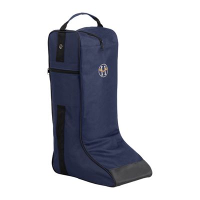 Huntley Equestrian Tall Boot Bag-Navy