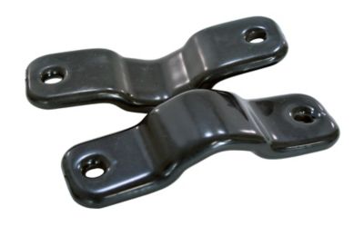 Image showing  75 lb. Capacity EcoRack Side Loading J-Rack Kayak Carrier with Tie-Downs and Fixed Arms