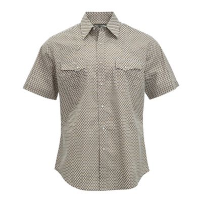 Image showing  Men's Wrancher Print Short-Sleeve Button-Down Shirt, 112351934