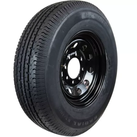 Hi-Run ST235/80R16 10PR Black 8-Hole Modular Trailer Tire Set Load Range E Tire & Wheel Combos