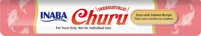 Image showing  Churu Tuna with Salmon Recipe Lickable, Creamy Puree Cat Treats, 2 oz., 4 ct.